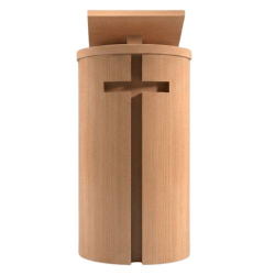 Modern Ambo of wood - AMB 08