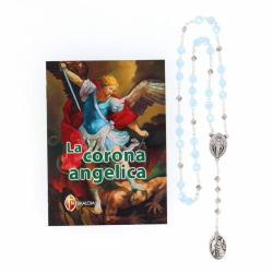 Confezione regalo libro "La Corona Angelica" e Corona di San Michele Arcangelo