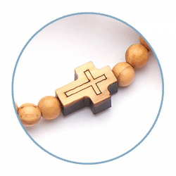 Bracciale Elastico Ulivo con Immagine Resinata