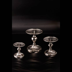 Nickel Candle Stand