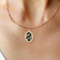 Medagliette in Plexiglass con Merletto
