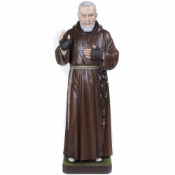SAN PIO IN FIBRA DI VETRO