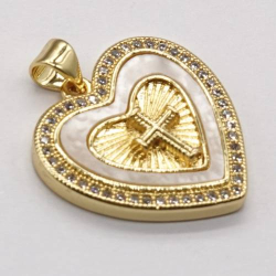 Medaglia Sacro cuore M037