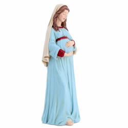 Madonna in dolce attesa in polvere di marmo